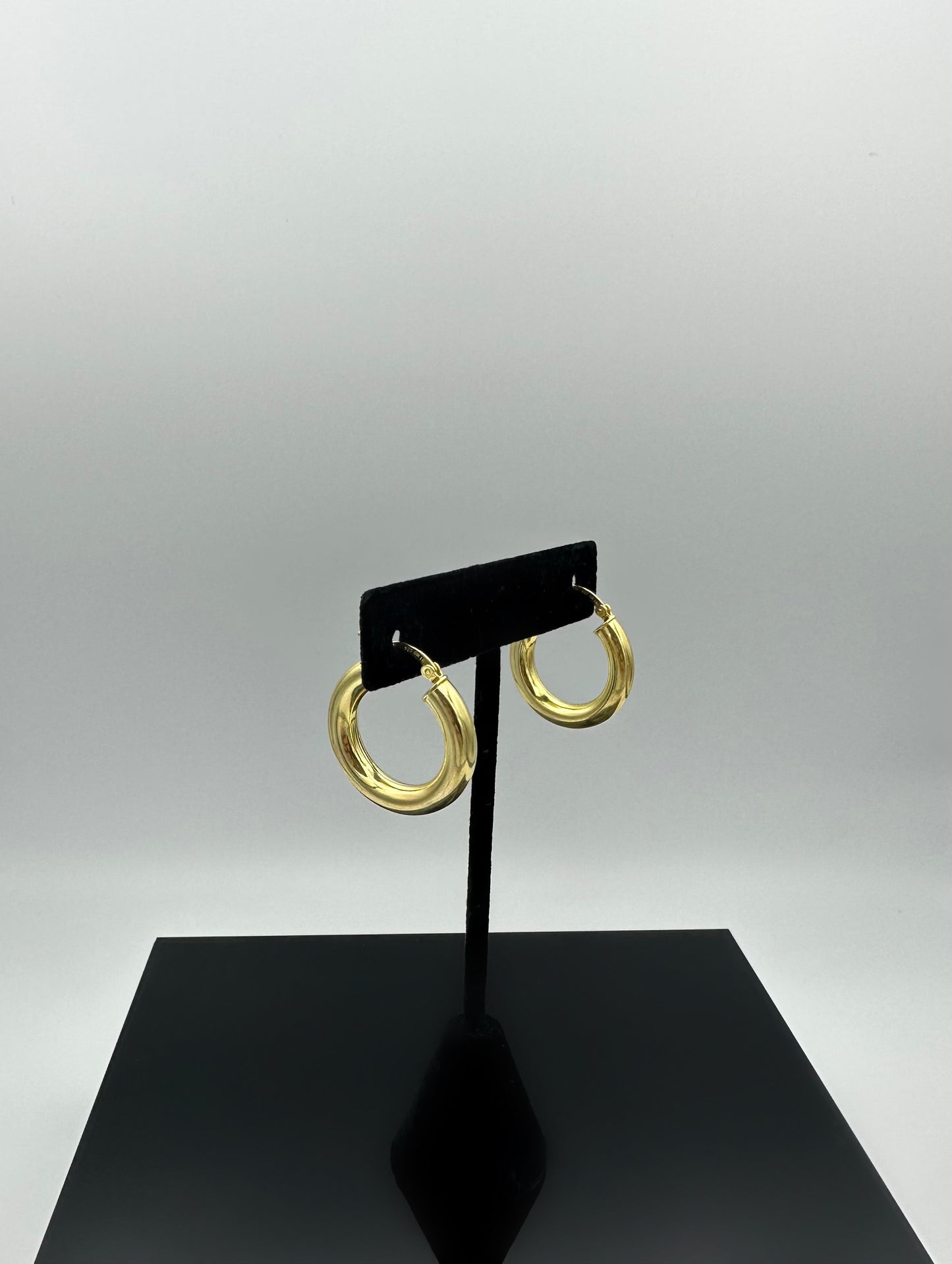 Signature Gold Hoop