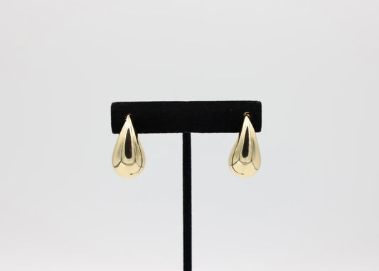 Gold Teardrop Earring